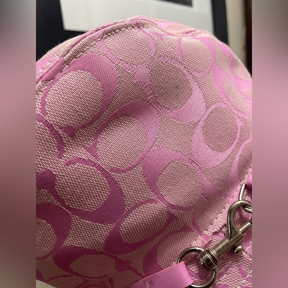Pink Patterned Bucket Hat - Picture 4 of 8